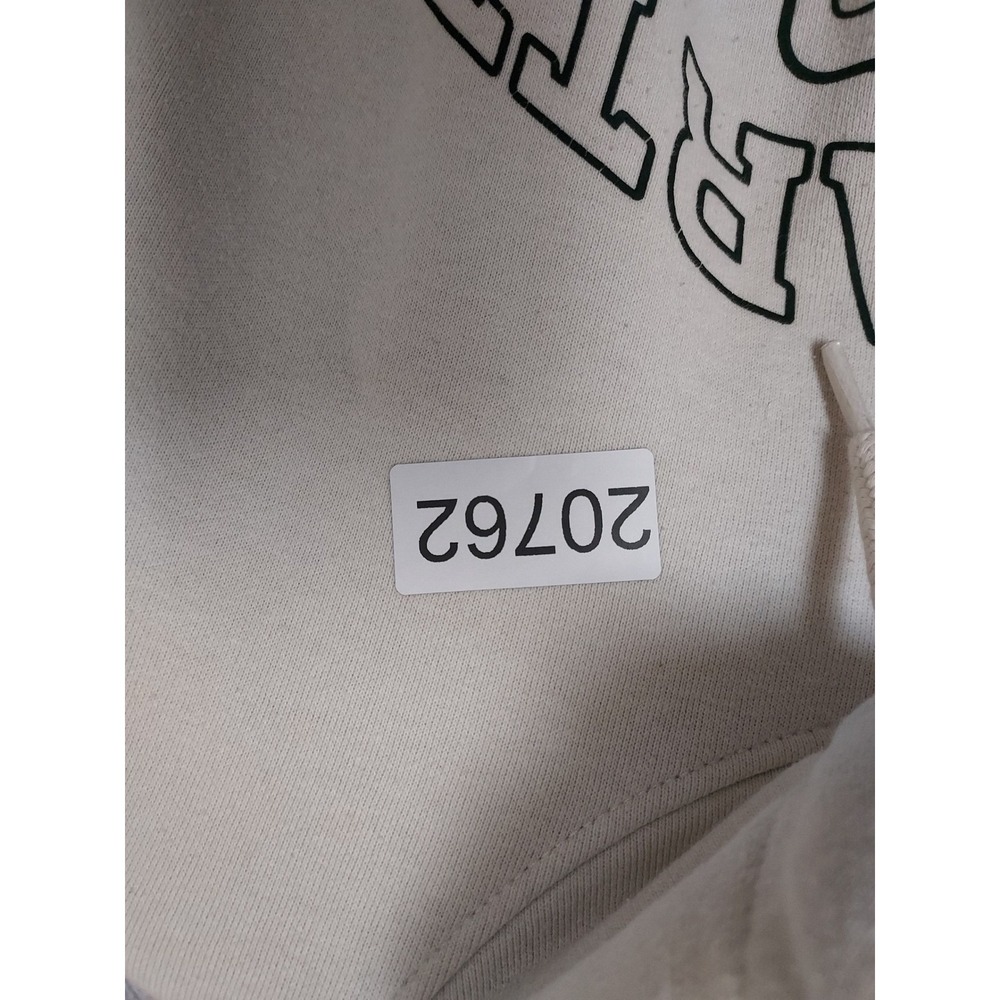 Carhartt Hoodie  Mens Medium Loose Fit Graphic Spellout Fleece Grunge Spots M - Picture 15 of 15